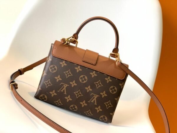 LV Locky BB Monogram Canvas Caramel Brown For Women, Women¡¯s Handbags, Shoulder And Crossbody Bags 7.9in/20cm LV M44654