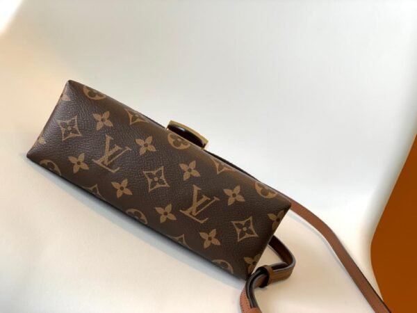 LV Locky BB Monogram Canvas Caramel Brown For Women, Women¡¯s Handbags, Shoulder And Crossbody Bags 7.9in/20cm LV M44654