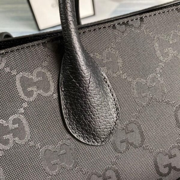 gg Off The Grid Tote Bag Black gg Nylon For Women  17in/43cm gg 630353 H9HAN 1000