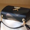 LV Twist MM Monogram Blossoms Black For Women,  Shoulder And Crossbody Bags 9.1in/23cm LV M57505