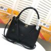 LV V Tote MM Monogram Empreinte Black For Women, Women¡¯s Handbags, Shoulder And Crossbody Bags 14.2in/36cm LV M44421
