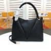 LV V Tote MM Monogram Empreinte Black For Women, Women¡¯s Handbags, Shoulder And Crossbody Bags 14.2in/36cm LV M44421