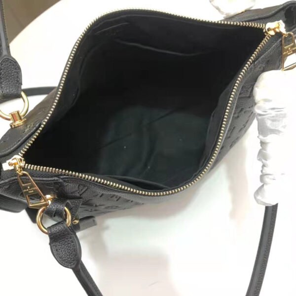 LV V Tote MM Monogram Empreinte Black For Women, Women¡¯s Handbags, Shoulder And Crossbody Bags 14.2in/36cm LV M44421