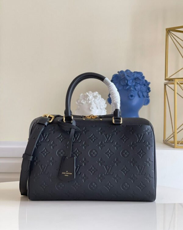 WhatsApp-Image-2022-02-15-at-09-28-12 LV Speedy Bandouliere 30 Monogram Empreinte Black For Women, Women Handbags 9.8in/30cm LV M42406