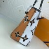 LV Neverfull MM Tote Bag Monogram Jungle Canvas Black/Caramel For Women,  Shoulder Bags 12.2in/31cm LV M44716