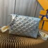 LV Coussin PM Monogram Empreinte Silver For Women, WoBags, Shoulder And Crossbody Bags 10.2in/25.9cm LV M57913