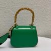 gg Bamboo 1947 Small Top Handle Bag Green  For Women 8.3in/21cm gg 675797 10ODT 3384