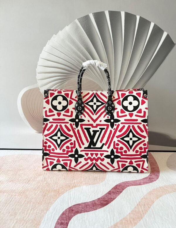 LV LV Crafty OnTheGo GM Tote Bag Monogram Giant Red For Women, Women¡¯s Handbags, Shoulder Bags 16.1in/41cm LV M45358
