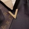 LV Kimono MM Tote Bag Monogram Canvas Black For Women, WoHandbag Shoulder Bags 15.4in/39cm LV M41855