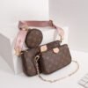 LV Multi Pochette Accessoires Monogram Canvas Fall/Winter Collection M44840, Rose Clair