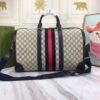 gg Savoy Medium Duffle Bag Beige 17.5in/45cm For Men 681295 9C2SN 4076