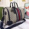 gg Savoy Medium Duffle Bag Beige 17.5in/45cm For Men 681295 9C2SN 4076