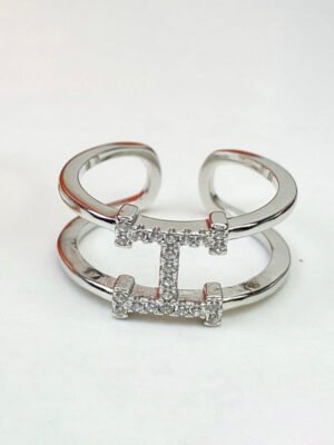 18K Ever Chaine D'ancre H Ring