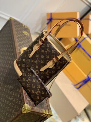 LV Petit Bucket Bag Monogram Canvas For Women, Women¡¯s Handbags, Women¡¯s Shoulder Bags 10.2in/26cm LV M42238