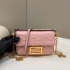 FI Baguette Pink For Women, Handbags, Shoulder And Crossbody Bags 7.5in/19cm FF 8BS017