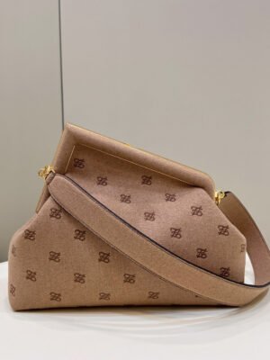FI First Medium Brown Bag For Woman 32cm/12.5in