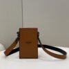 FI Vertical Box Brown RM 6,400 Bag For Woman 17cm/6.5in 7VA519AFB3F1DZ9