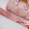 LV Papillon BB Monogram Empreinte Bouton De Rose Pink For Women, Women¡¯s Handbags, Shoulder And Crossbody Bags 7.9in/20cm LV M45707
