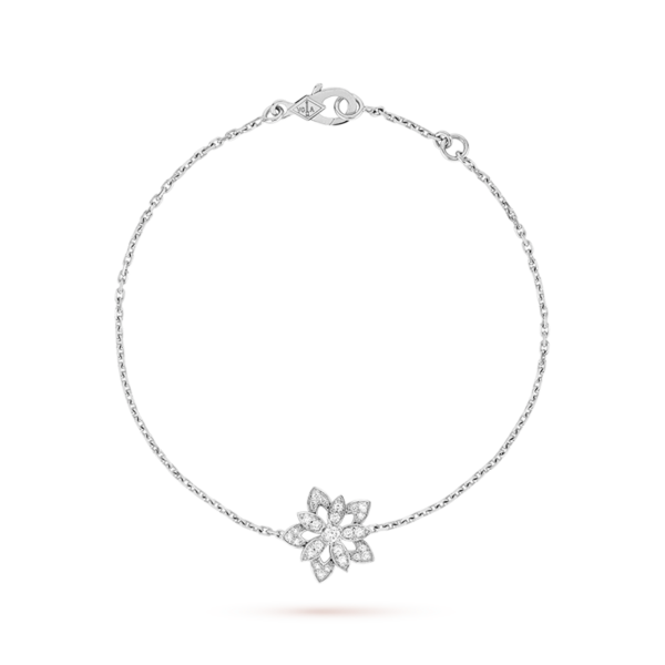 18K Lotus Openwork Bracelet