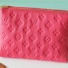 LV Coussin BB Grain Fluo Pink For Women, Women¡¯s Bags, Shoulder And Crossbody Bags 8.3in/21cm LV M20750