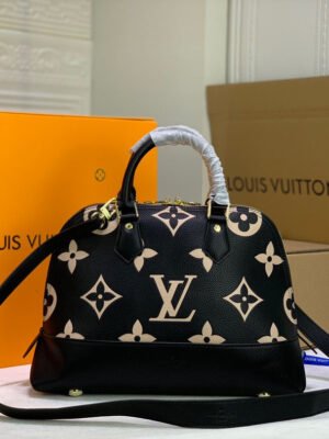 LV Neo Alma PM Monogram Empreinte Black/Beige For Women,  Shoulder And Crossbody Bags 13.8in/35cm LV