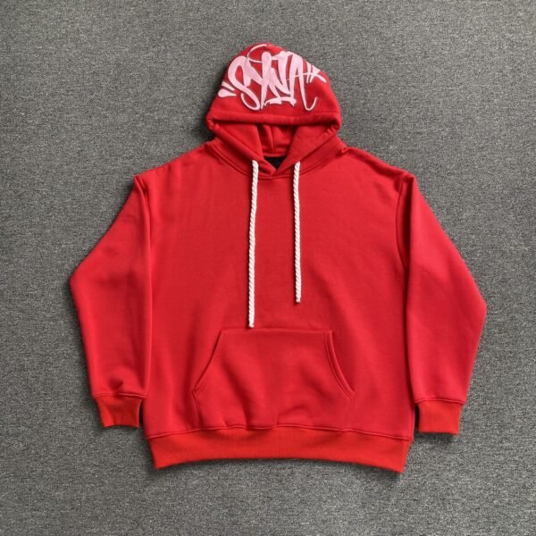 SYNA WORLD HOOD LOGO HOODIE RED