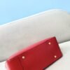 FI Small FF Tote Shoulder Red Bag For Woman 30cm/12in