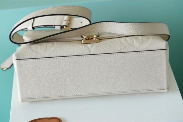 a3c4bb82 LV Madeleine MM Monogram Empreinte Creme Beige For Women, Shoulder and Crossbody Bags 11.8in/30cm LV