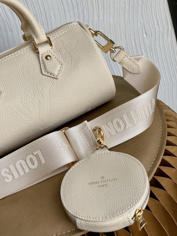 a3eed8eb LV Papillon BB Bag In Monogram Empreinte For Women 7.9in/20cm Cr¨¨me Beige M45994