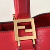 FI Medium FF Tote Shoulder Red Bag For Woman 38cm/15in