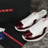PRADA AMERICA'S CUP BURGUNDY WHITE