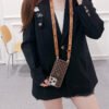 Lou Gold Cover Crossbody iPhone Case