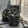 YSSL Bahia Small Bucket Bag Black For Women 10.2in/25cm YSL 6867332US3W1000