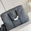 a5195468 LV Porte Documents Voyage PM Damier Graphite Canvas For Men, Bags, Shoulder And Crossbody Bags 13.8in/35cm LV N41478