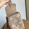LV Tiny Backpack Monogram Empreinte Tourterelle Beige For Women, WoBags 19cm LV M80738