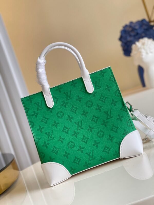 a54263ac LV Litter Bag Vintage Monogram Canvas Green By Virgil Abloh For Men, Men¡¯s Bags, Shoulder And Crossbody Bags 9.4in/24cm LV M80815