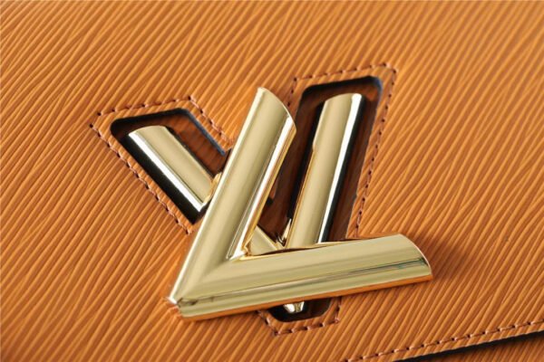 LV Twist MM Epi Gold Miel Brown For Women, Women¡¯s Bags, Shoulder And Crossbody Bags 9.1in/23cm LV M59686
