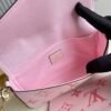 LV Felicie Pochette Monogram Empreinte Pink For Women, WoBags, Shoulder And Crossbody Bags 8.3in/21cm LV M80498