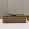 FI Baguette Beige Sheepskin Bag For Woman 27cm/10.5in 8BR600AH96F1F7O