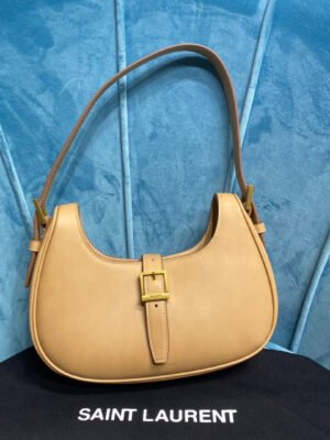 YSSL Le Fermoir Hobo Bag Brown For Women 9.5in/24cm YSL?