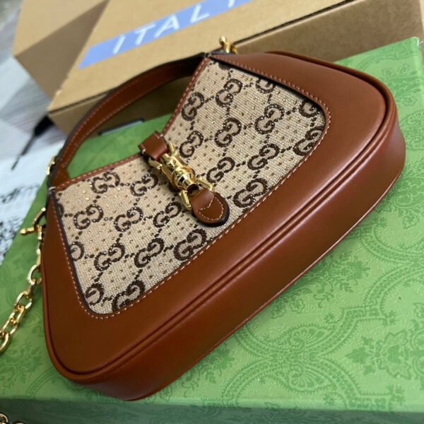 gg Jackie 1961 Mini gg Shoulder Bag Beige For Women, Women’s Bags 7.5in/19cm gg 675799 21HRG 2687