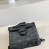 LV Saumur Slingbag Monogram Eclipse Black For Men, Bags, Crossbody Bags 7.1in/18cm LV M45912