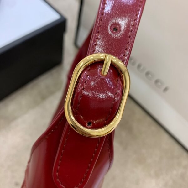 gg Jackie 1961 Small Shoulder Bag Red For Women 10.8in/27.4cm gg ?636709 10O0G 6638