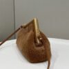 FI First Small Brown Mink Bag For Woman 26cm/10in
