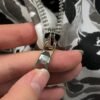 BAPE ABC CAMO SHARK FULL ZIP HOODIE GREY