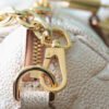 LV Speedy Bandouliere 20 Monogram Empreinte Pale Beige For Women,  Shoulder And Crossbody Bags 20.5cm/8.1in LV M46163