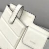 FI Bustine 2 Pockets Mini White Bag For Woman 16cm/6in