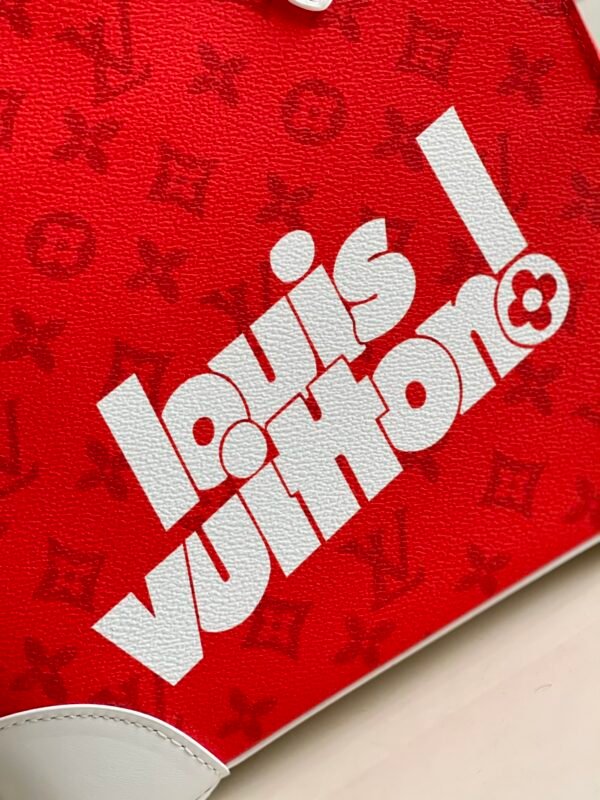 a912e550 LV Litter Bag Vintage Monogram Canvas Red By Virgil Abloh For Men, Men¡¯s Bags, Shoulder And Crossbody Bags 9.4in/24cm LV