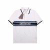 a9151af2 Christian Dior "Striped Logo" Polo Shirt