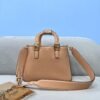 FI Medium FF Tote Shoulder Pink Bag For Woman 38cm/15in